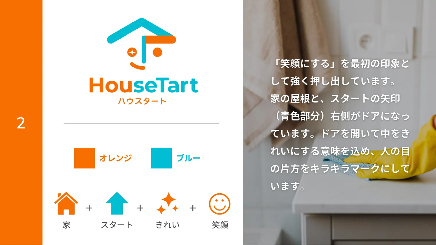 HouseTartロゴのフルワイド画像